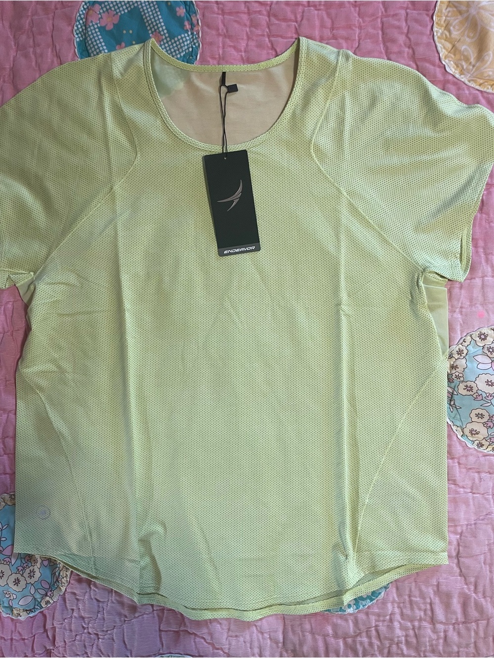 Women's Light Lime Performance Short Sleeve Tee